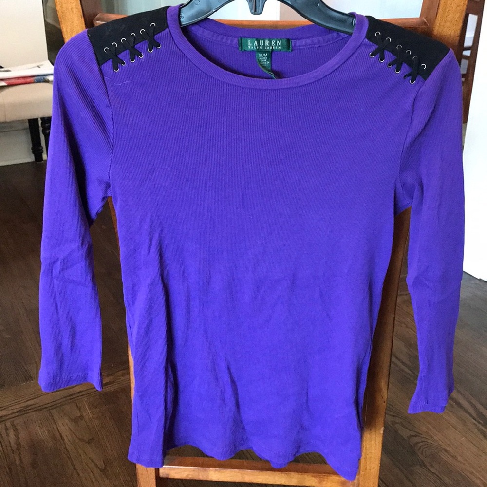 Ralph Lauren Purple top